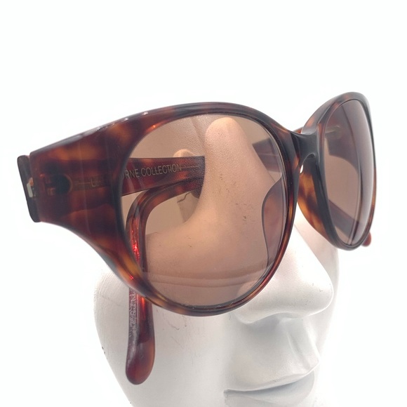 Liz Claiborne Shirley Tortoise Oval Sunglasses Frames - Picture 2 of 6